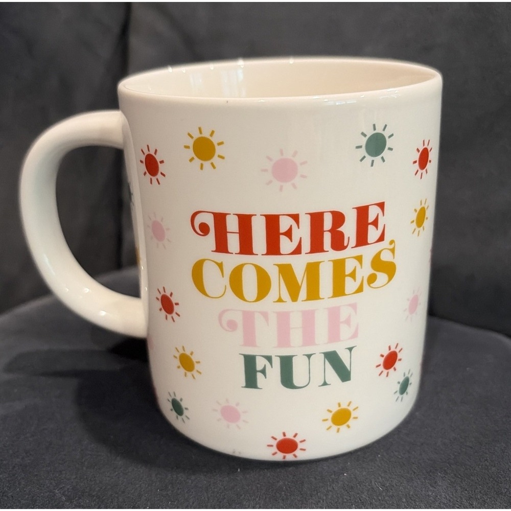 Parker Lane Double Sided "Here Comes the Fun" Coffee/Tea ☕️Mug/Cup